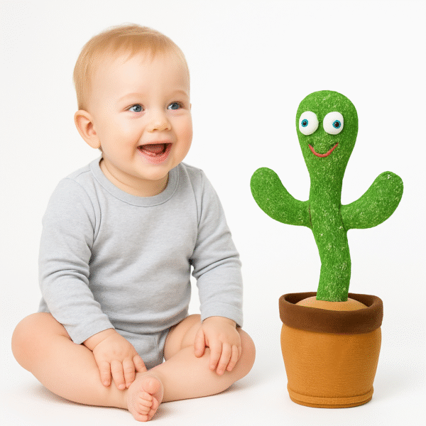 Dancing Cactus Toy for Kids – Singing, Talking, and Dancing Plush Gift